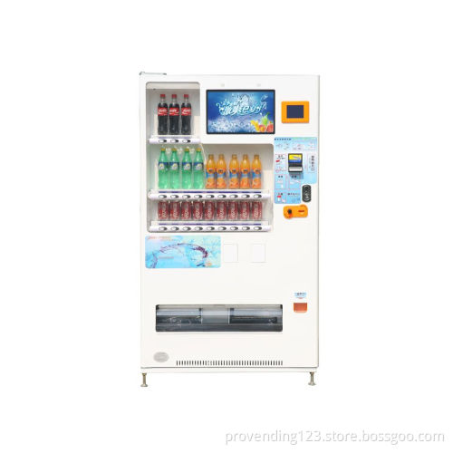 Drink Vending Machine with 19 Inch LCD Display